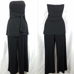 White House Black Market Elegant Black Jumpsuit